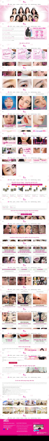 Thiết kế website Mailisa Spa